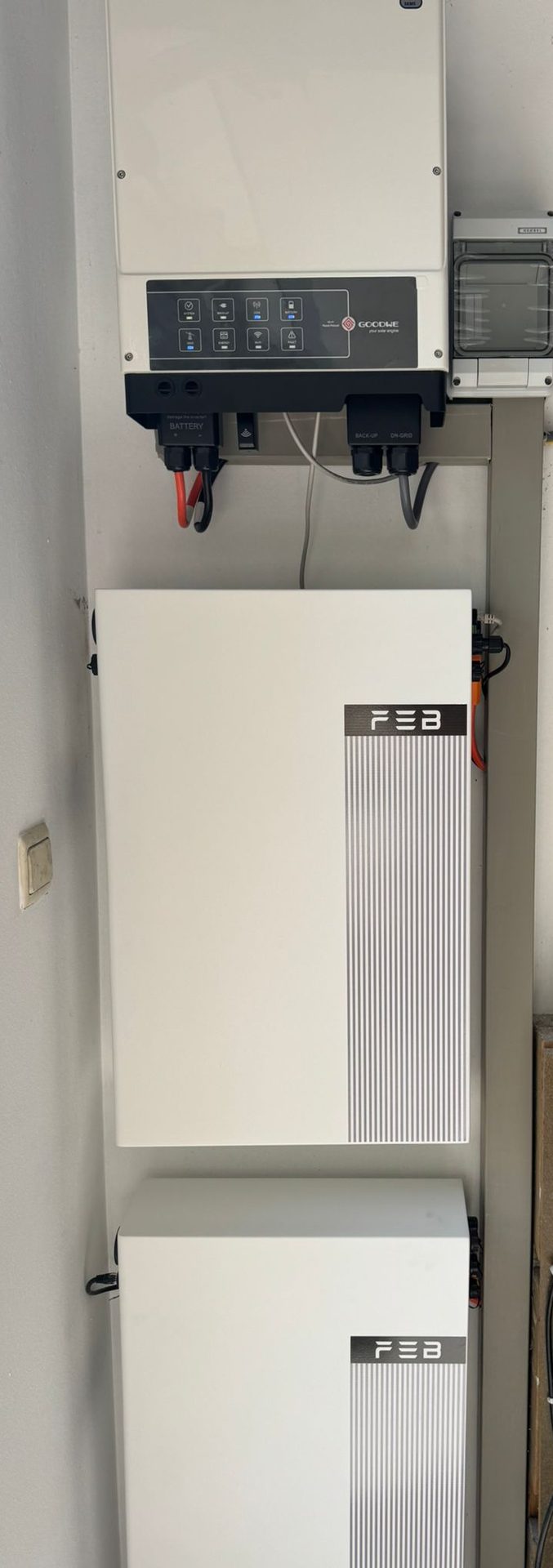 Thuisbatterij van 10,24 kWh in Lanaken