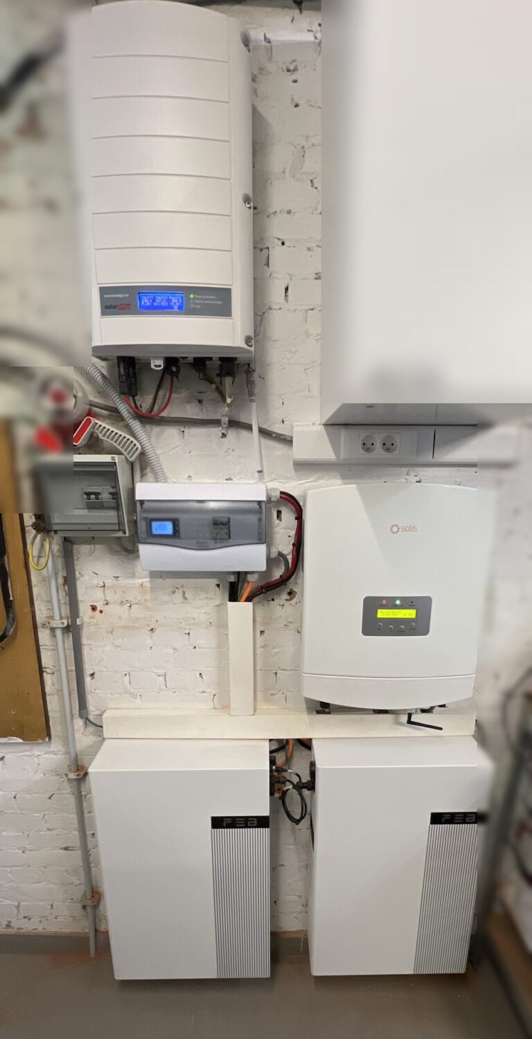 AC-gekoppelde thuisbatterij van 10,24 kWh in Lebbeke