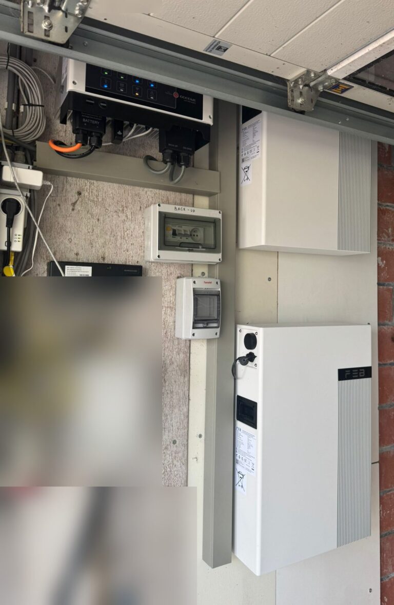 Thuisbatterij van 10,24 kWh in Lievegem