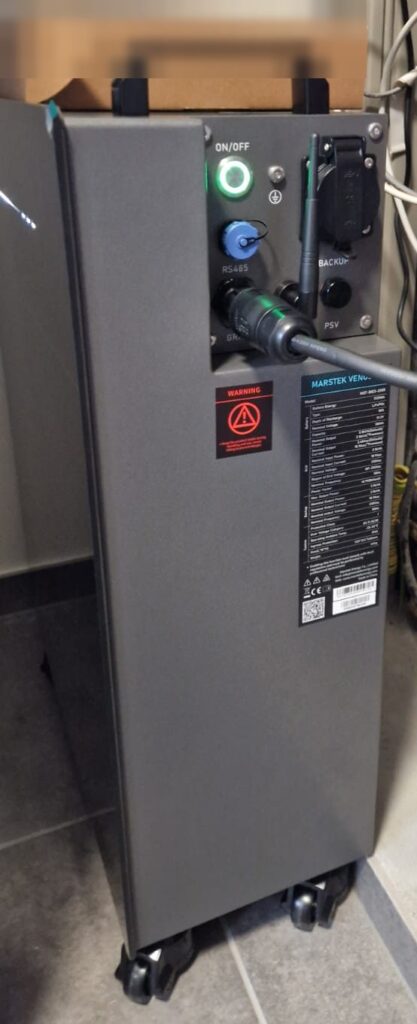 Plug-in thuisbatterij van 5,12 kWh in Linter