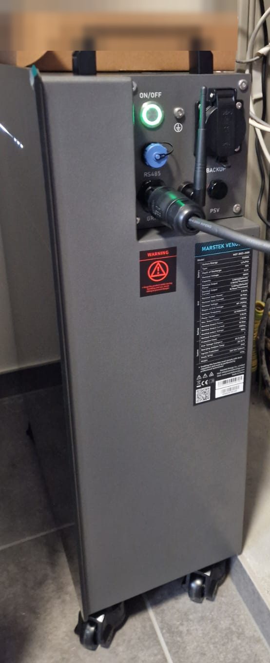 Plug-in thuisbatterij van 5,12 kWh in Linter