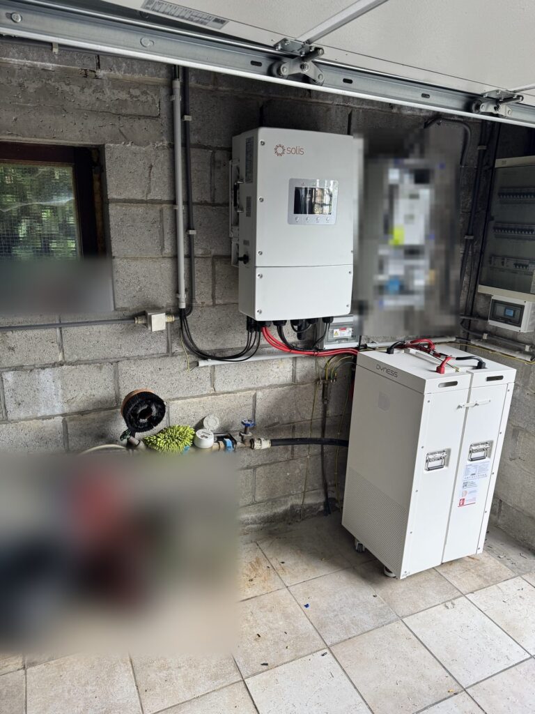 Thuisbatterij en nieuwe omvormer in Linter