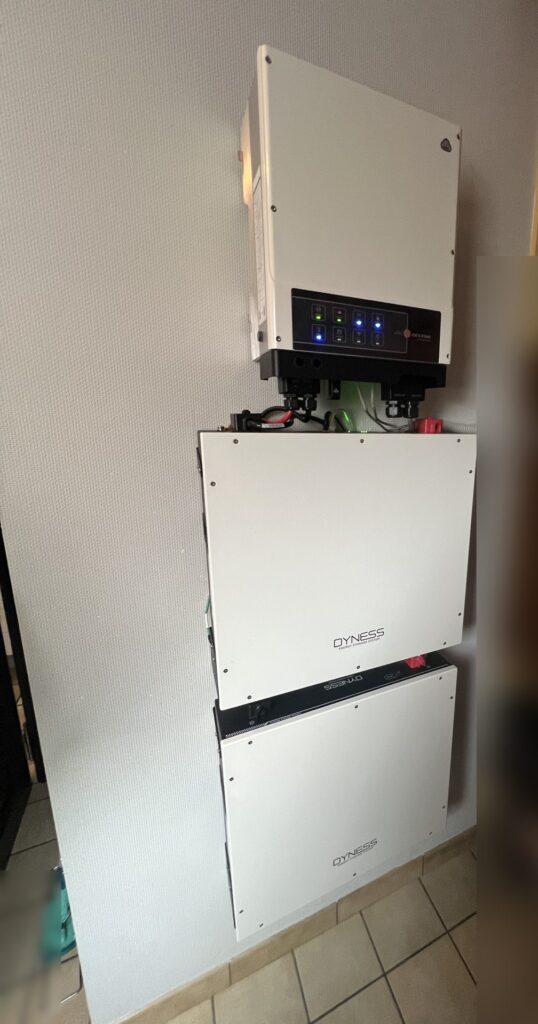 Thuisbatterij van 10,24 kWh in Lommel