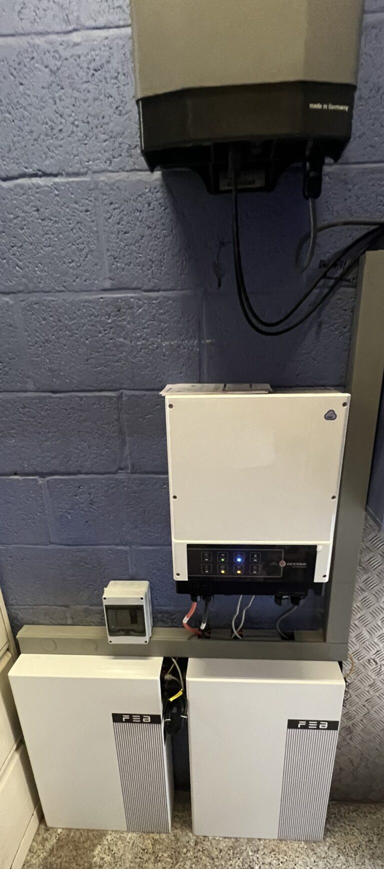 Thuisbatterij van 10,24 kWh in Londerzeel