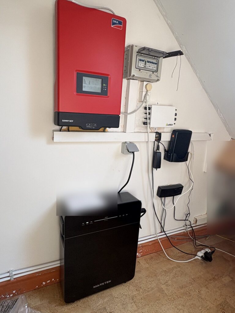 Plug-in thuisbatterij van 5,12 kWh in Londerzeel