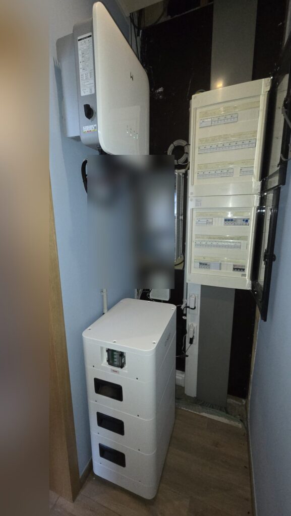 Thuisbatterij van 10,66 kWh met nieuwe omvormer in Maaseik