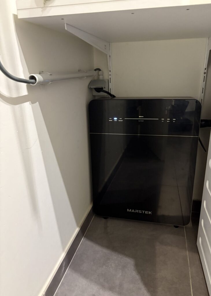 Plug-in thuisbatterij van 5,12 kWh in Maasmechelen