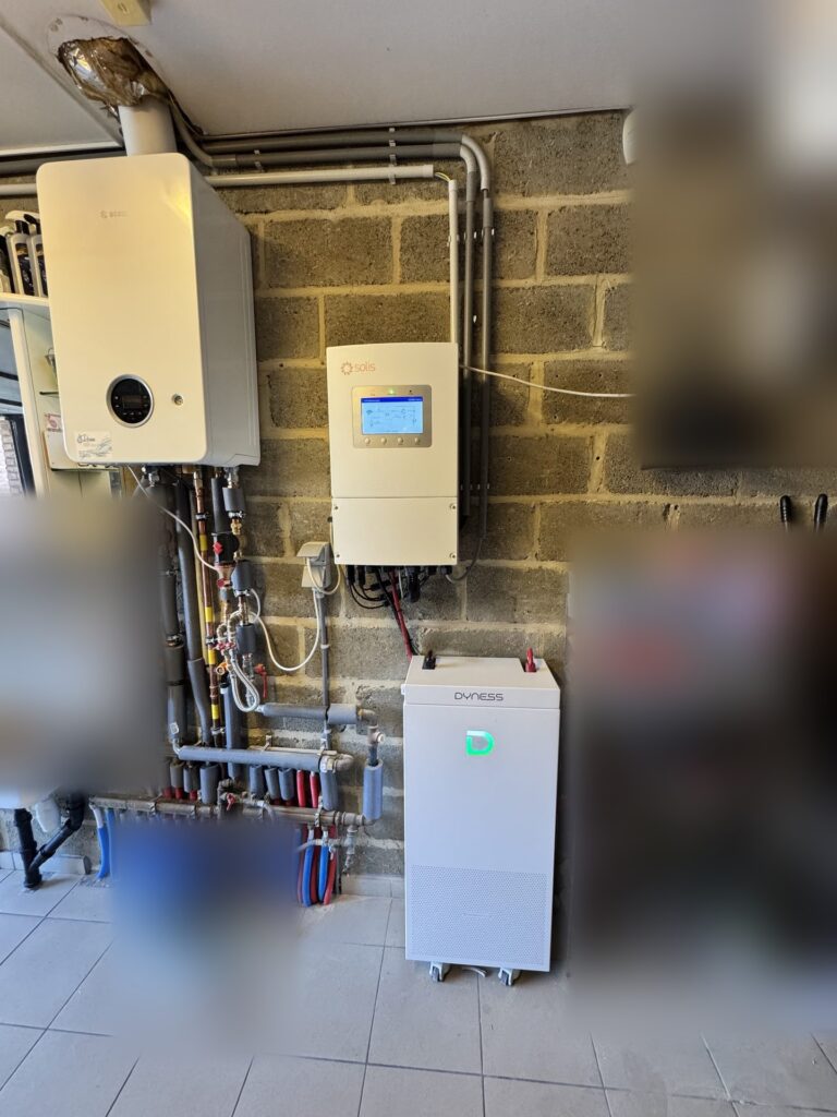 Thuisbatterij en nieuwe omvormer in Maasmechelen