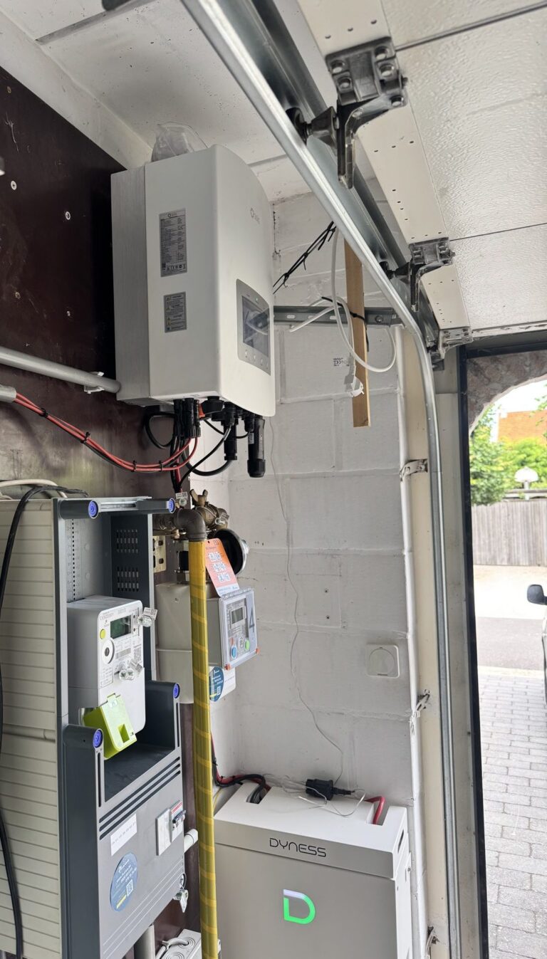 Thuisbatterij en nieuwe omvormer in Beringen