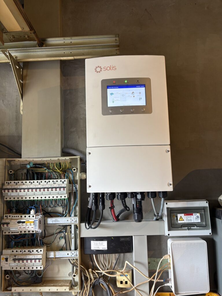 Thuisbatterij en nieuwe omvormer in Herzele