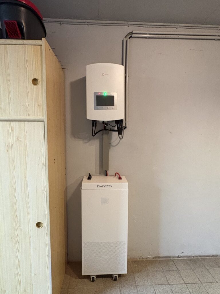 Thuisbatterij en hybride omvormer in Zandhoven