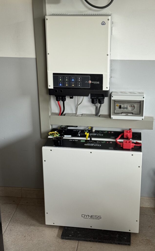 Thuisbatterij van 10,24 kWh in Oudsbergen