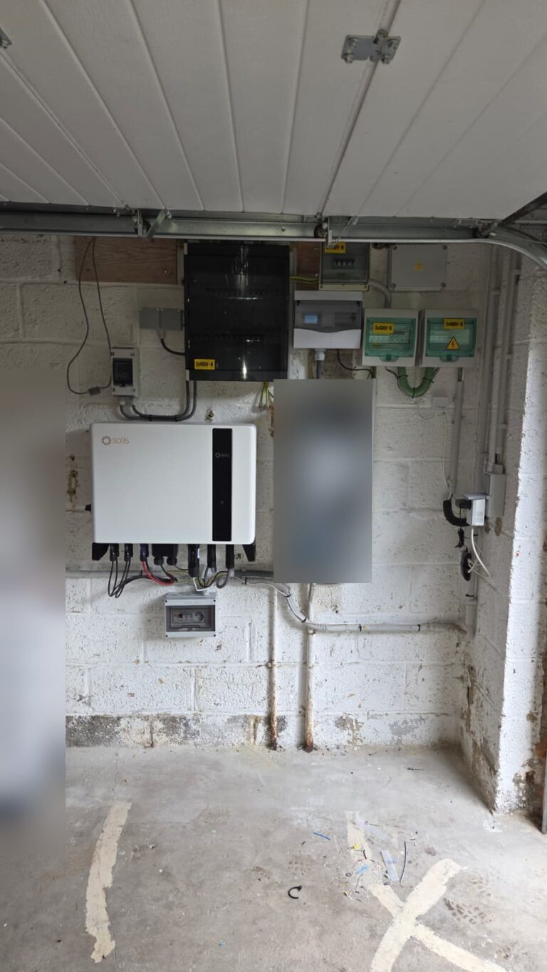 Thuisbatterij van 20,5 kWh met driefasige omvormer in Overijse – foto 2