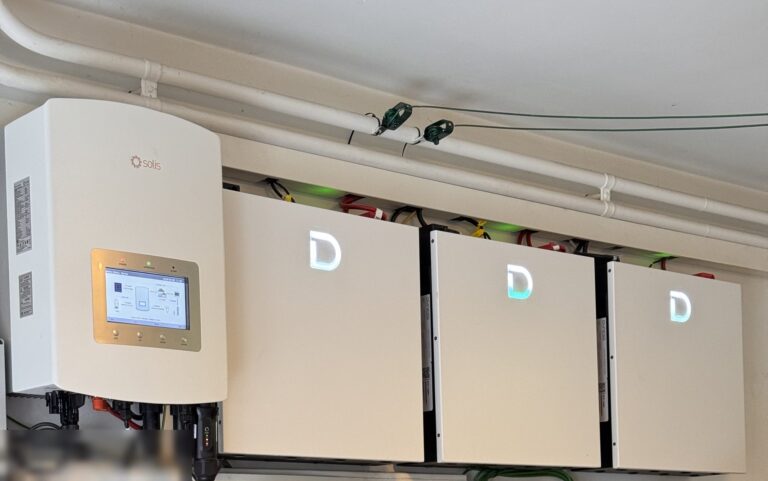 Thuisbatterij van 20,48 kWh met nieuwe omvormer in Ranst