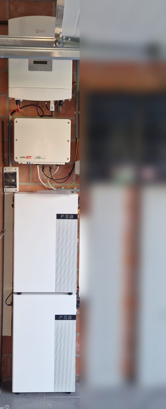 AC-gekoppelde thuisbatterij van 10,24 kWh in Broechem