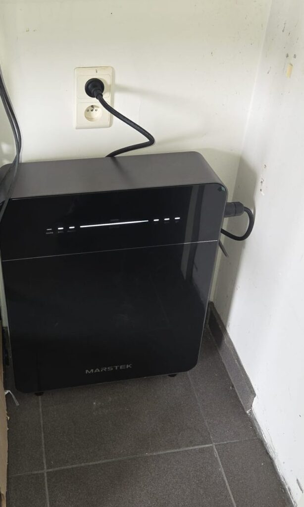 Plug-in thuisbatterij van 5,12 kWh in Ravels