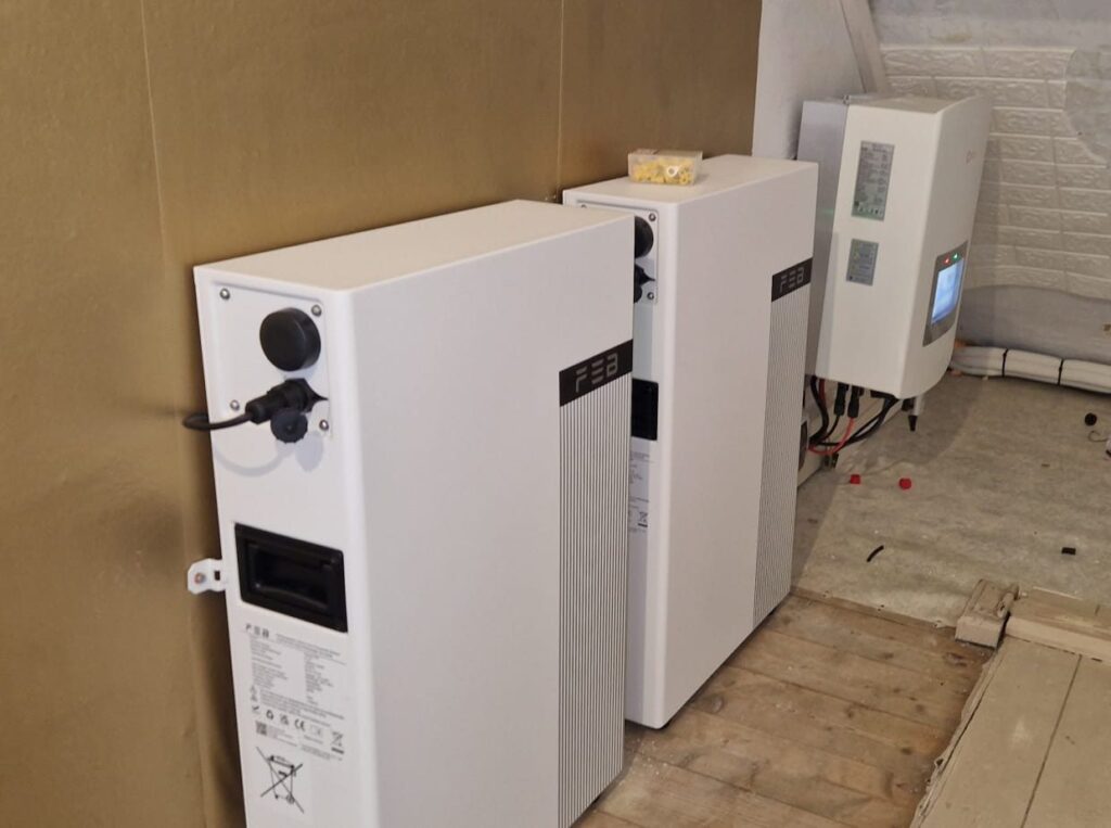 Thuisbatterij van 10,24 kWh in Rumst