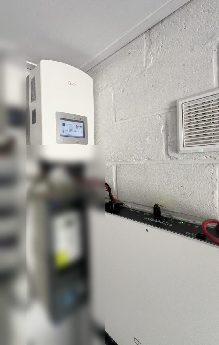 Nieuwe omvormer en thuisbatterij van 10,24 kWh in Ternat