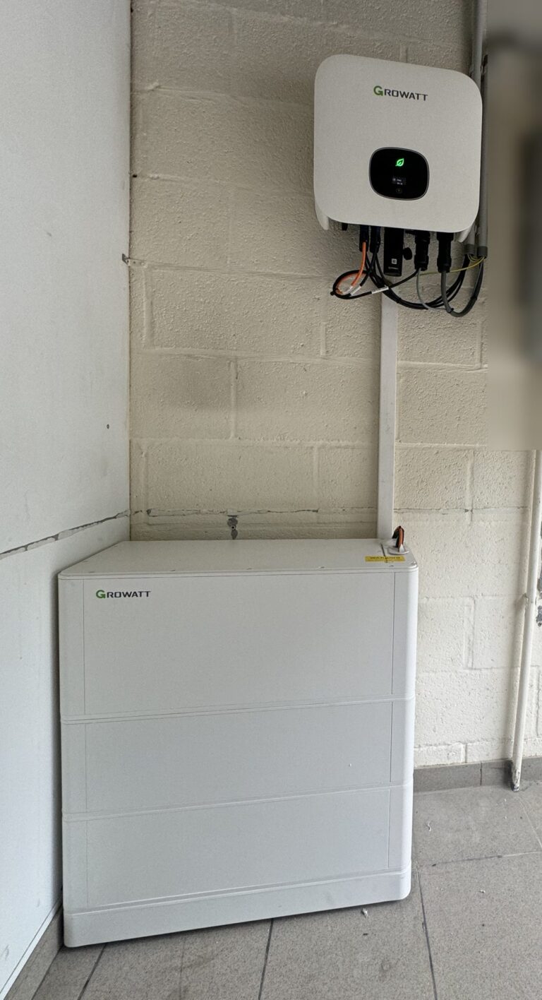 Growatt-thuisbatterij van 5,12 kWh in Tessenderlo