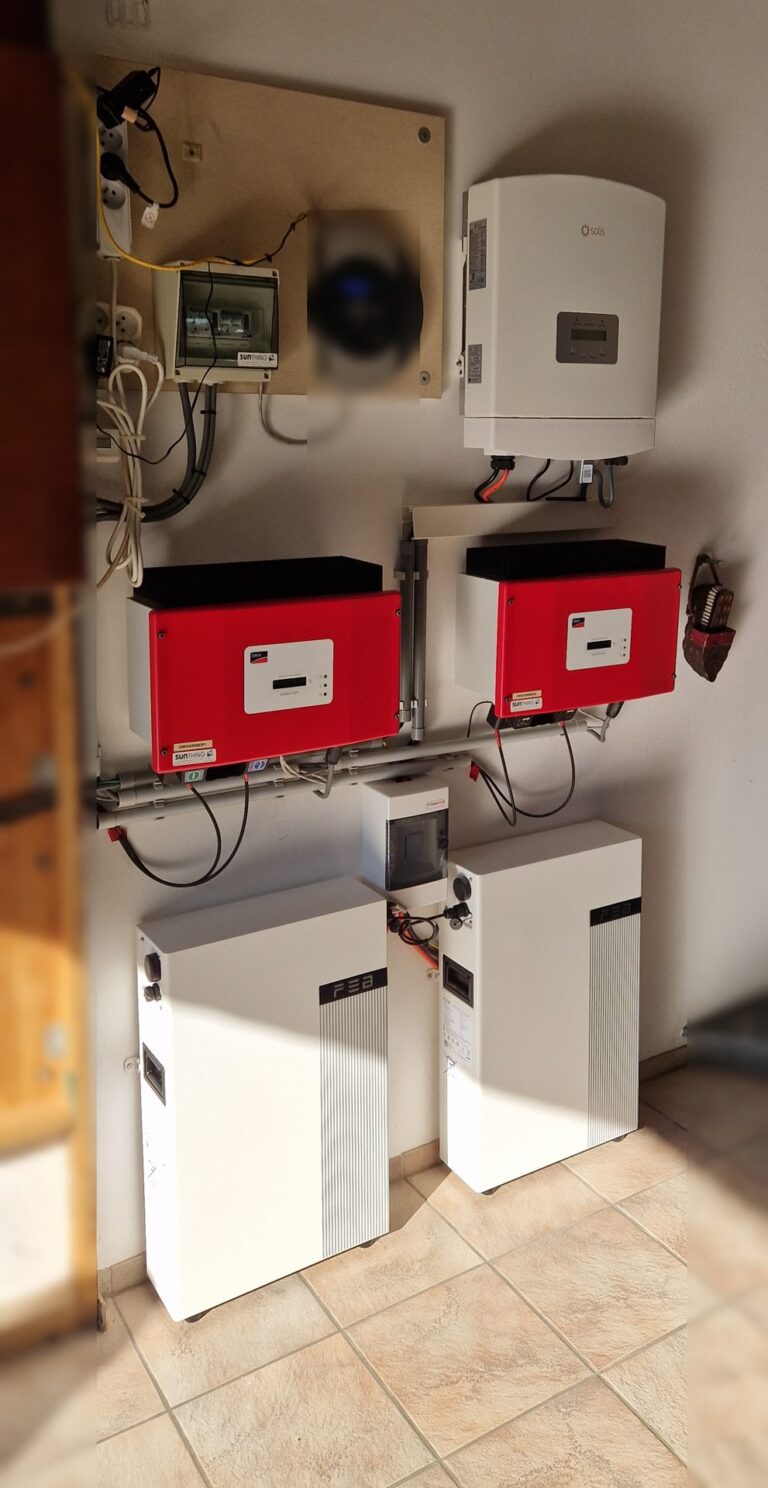 AC-gekoppelde thuisbatterij van 10,24 kWh in Tielt-Winge