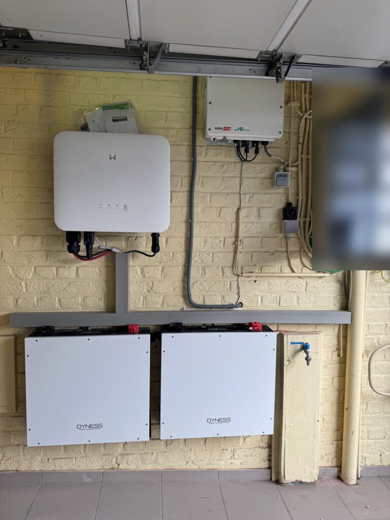 Thuisbatterij van 10,24 kWh in Tienen