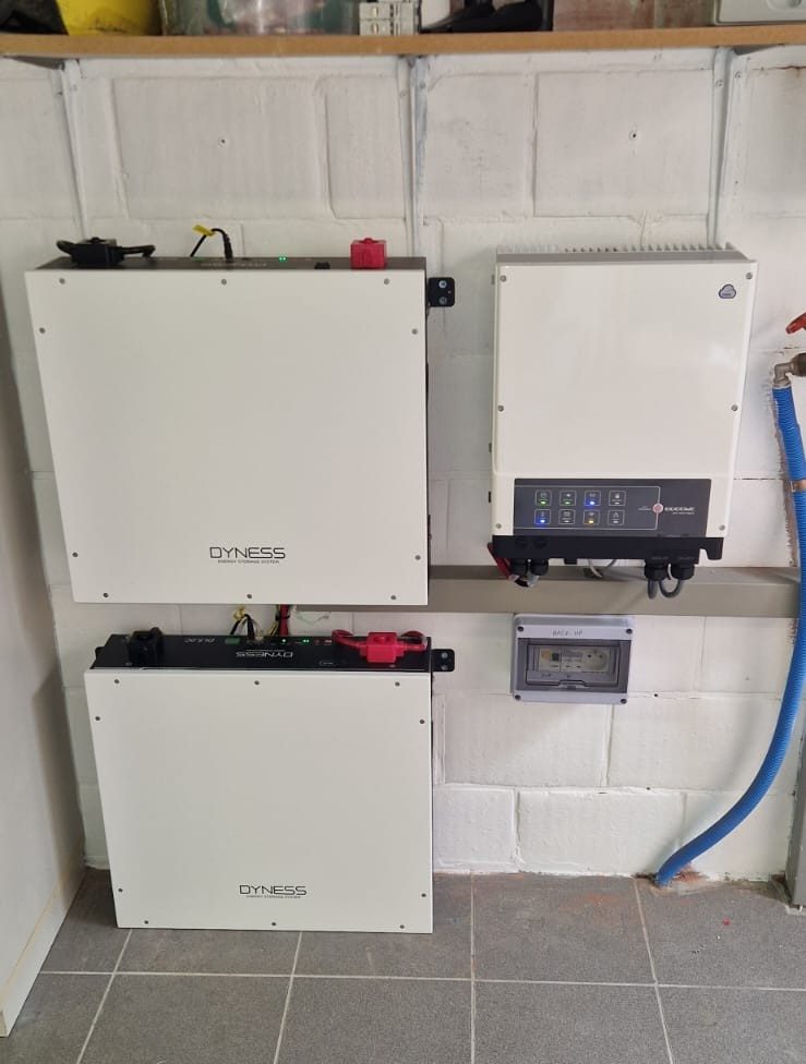 Thuisbatterij van 10,24 kWh in Tienen