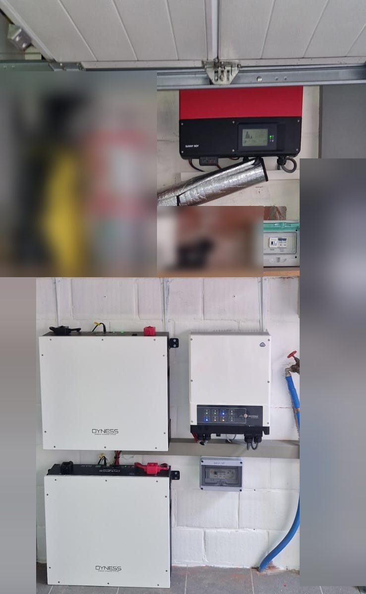 Thuisbatterij van 10,24 kWh in Tienen – foto 2