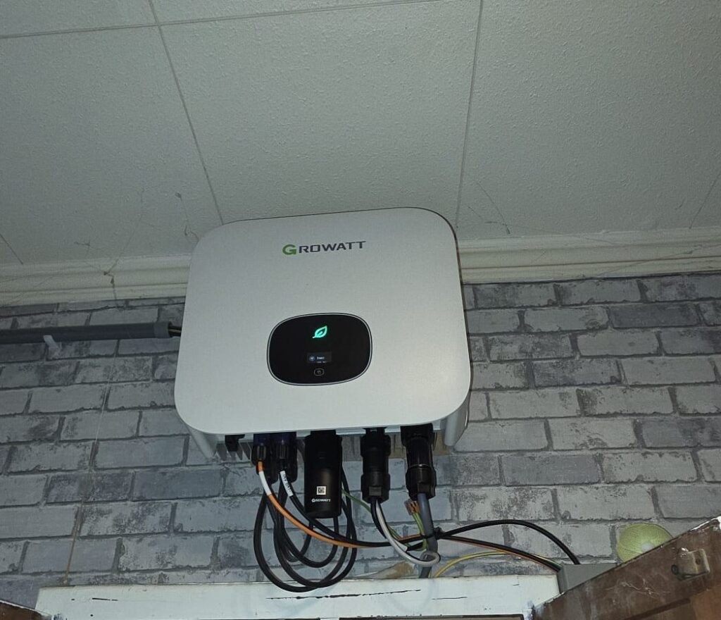 Growatt-thuisbatterij van 10 kWh in Tongeren-Borgloon