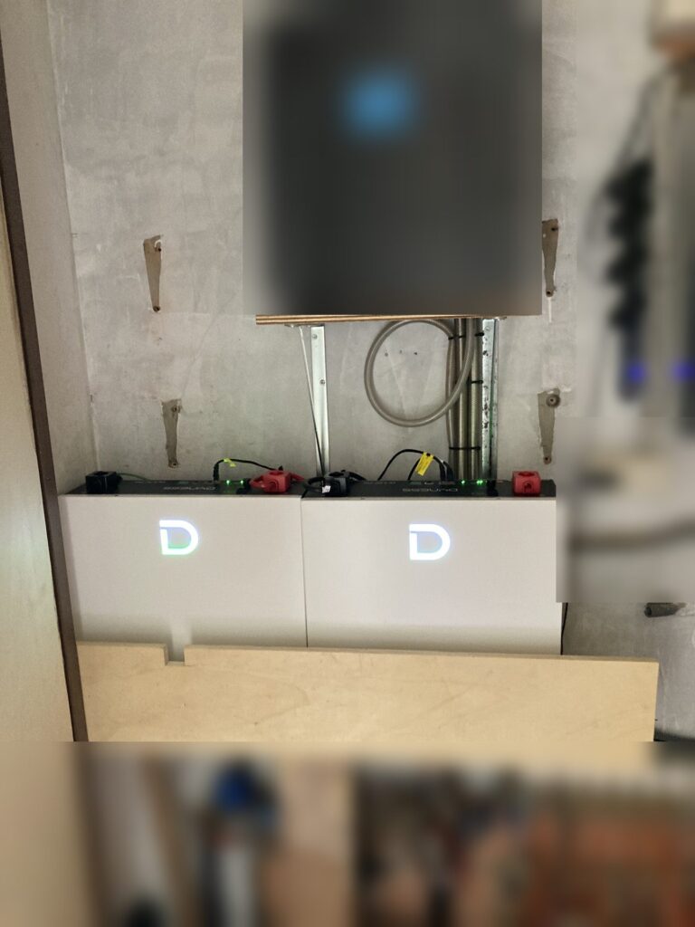 Thuisbatterij van 10,24 kWh met nieuwe omvormer in Vilvoorde