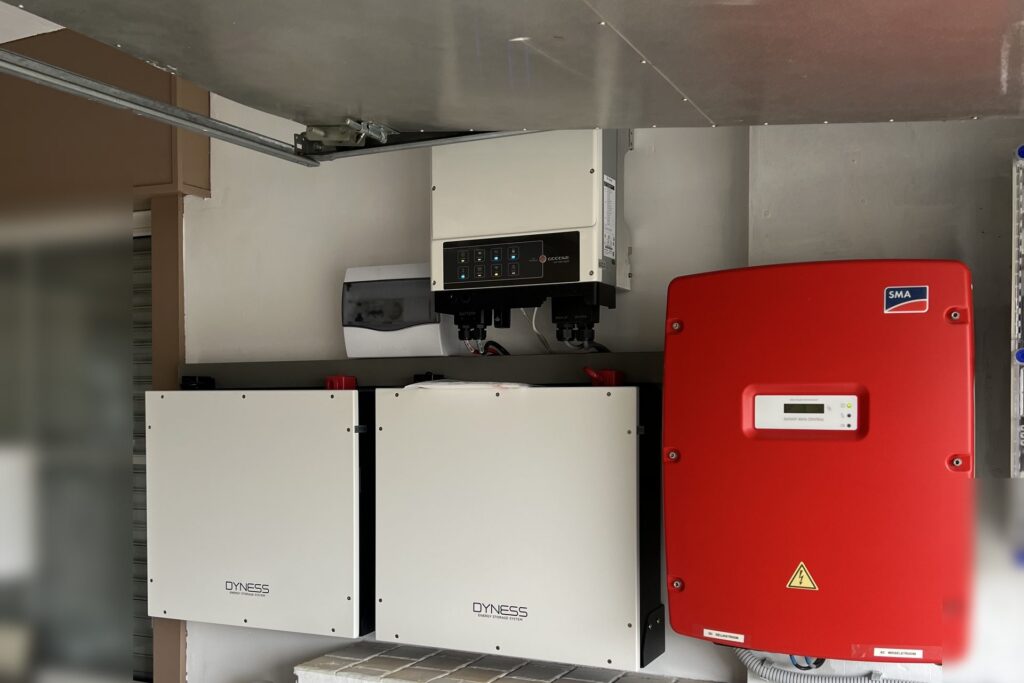 Thuisbatterij van 10,24 kWh in Wachtebeke