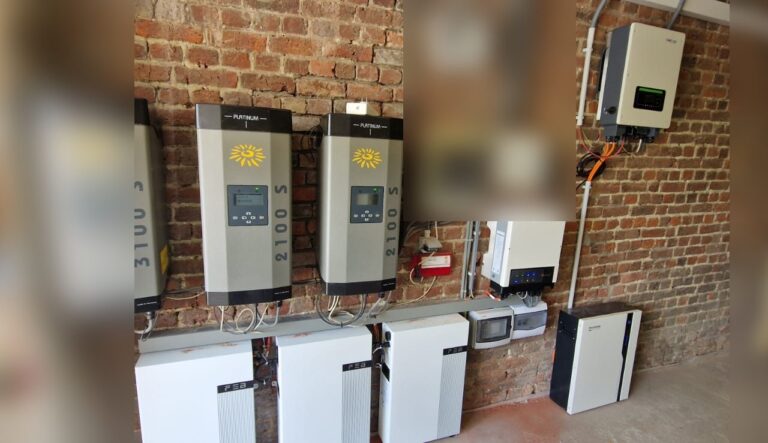 Thuisbatterij van 15,36 kWh in Wellen