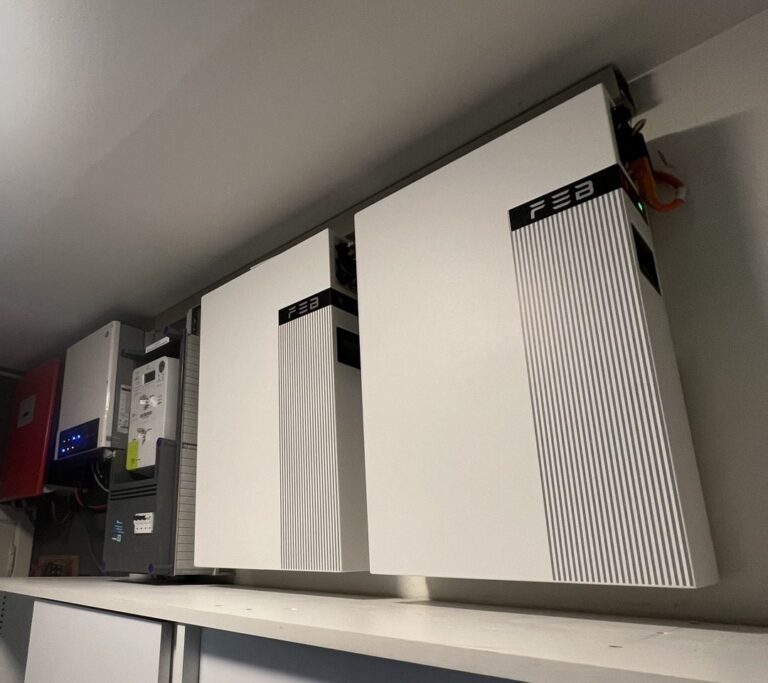 AC-gekoppelde thuisbatterij van 10,24 kWh in Wuustwezel