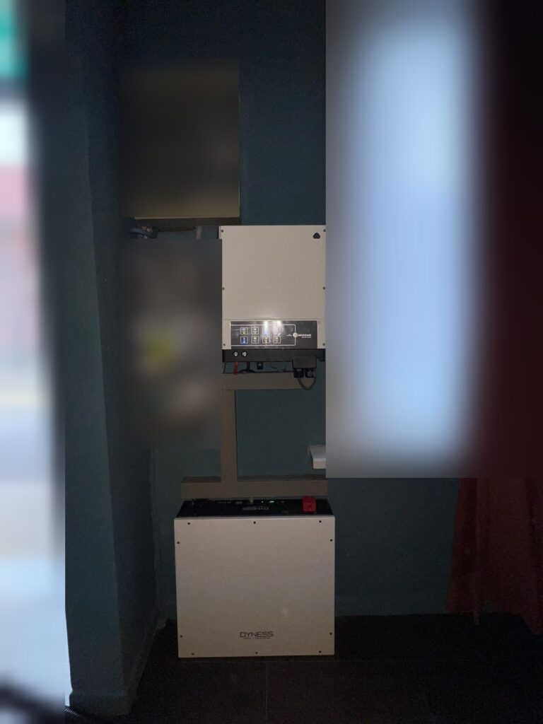 Thuisbatterij van 5,12 kWh in Zele