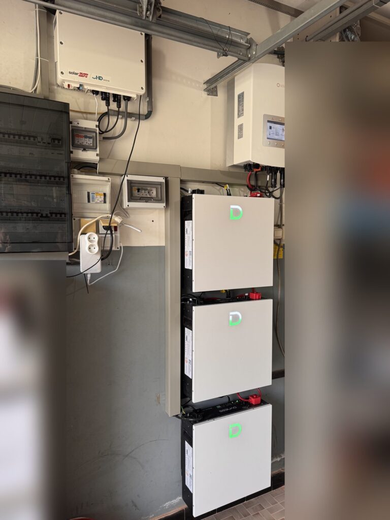 Thuisbatterij van 15,36 kWh in Zoersel