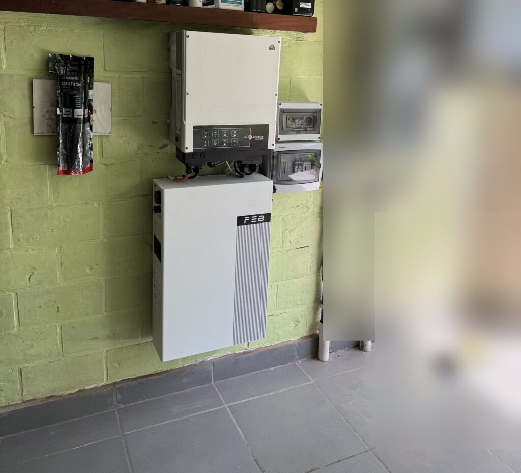 Thuisbatterij van 5,12 kWh in Zoersel