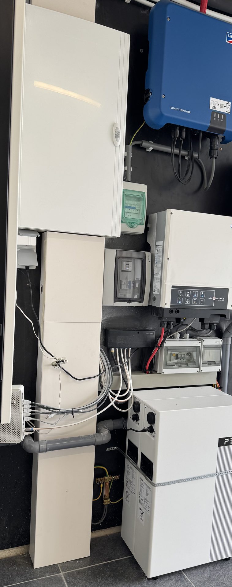 Thuisbatterij van 10,24 kWh in Zonhoven