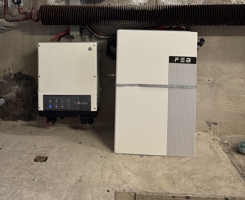 Thuisbatterij van 10,24 kWh in Zonhoven
