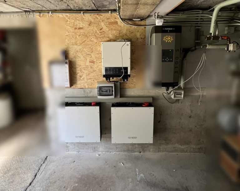 Thuisbatterij van 10,24 kWh in Zonhoven