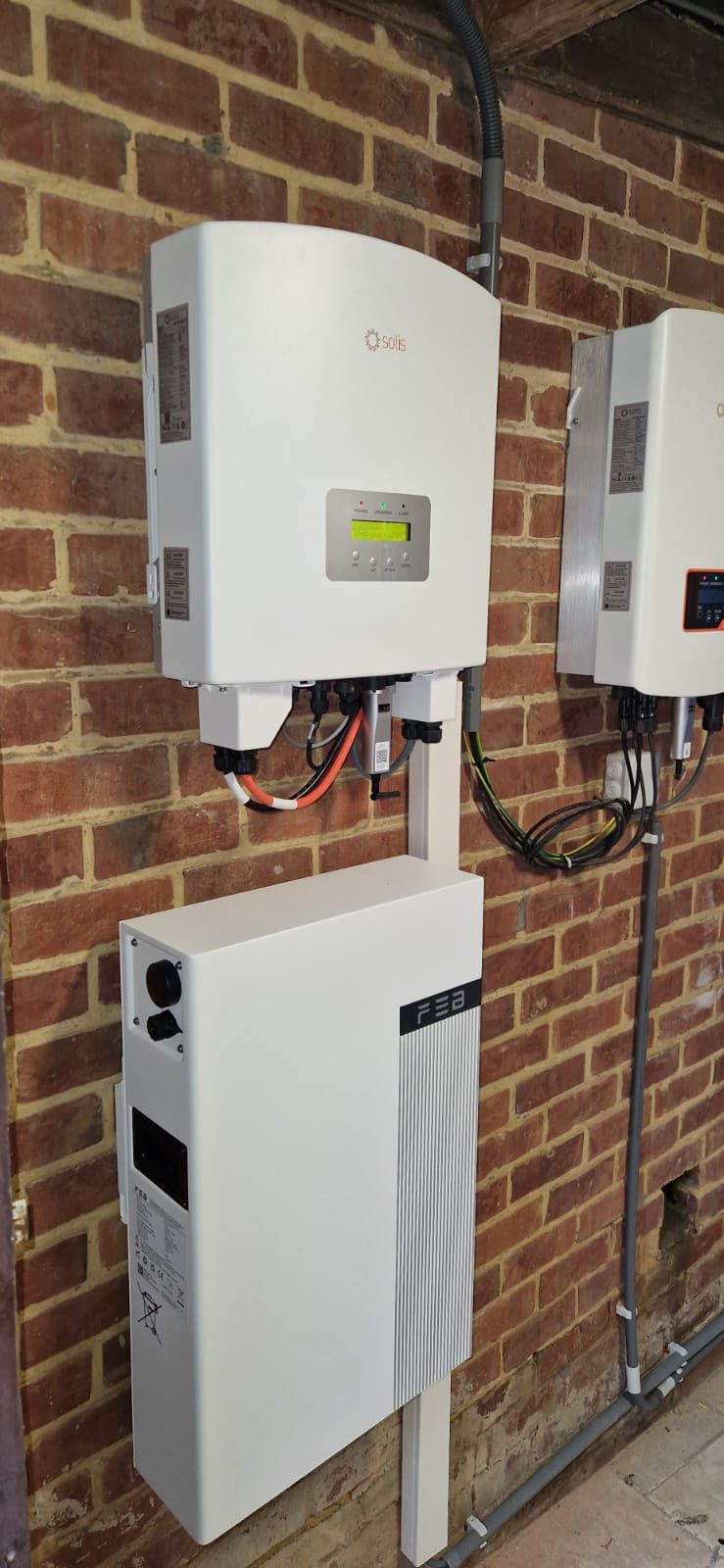 Solis-batterijomvormer met FEB-thuisbatterij in Zottegem