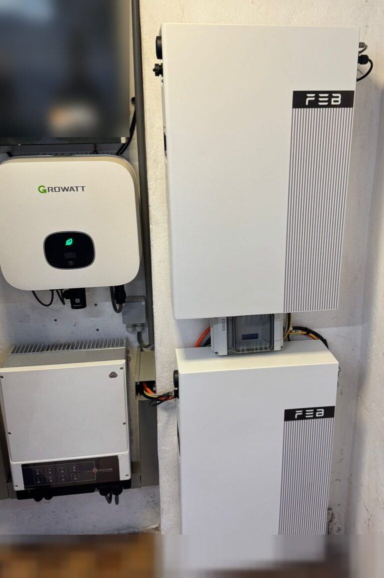 Thuisbatterij van 10,24 kWh in Zoutleeuw