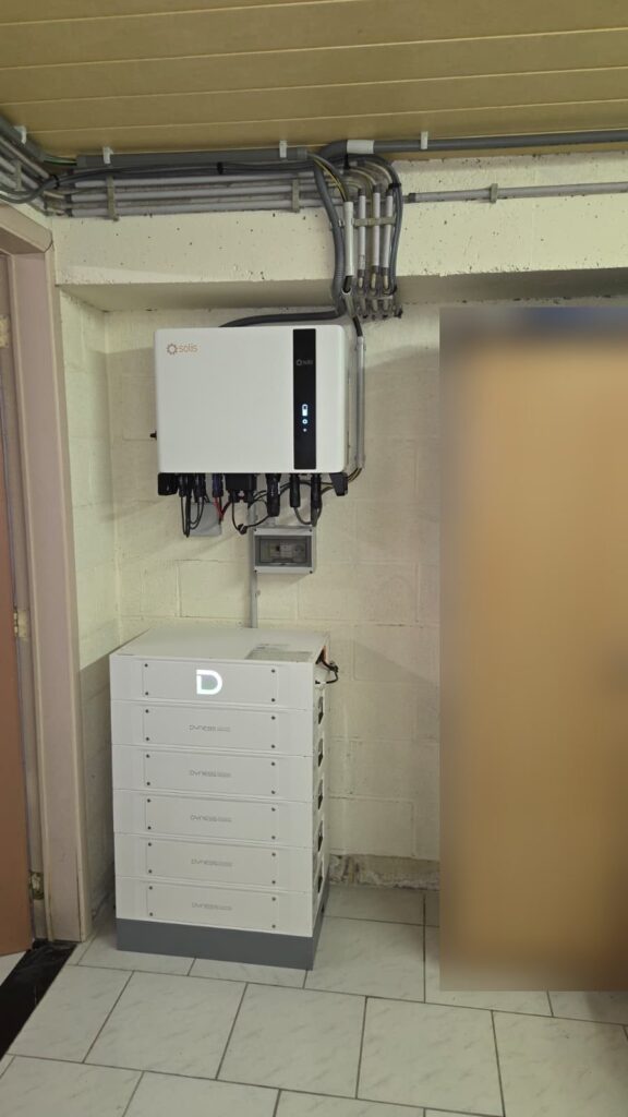 Thuisbatterij van 25,6 kWh in Zoutleeuw