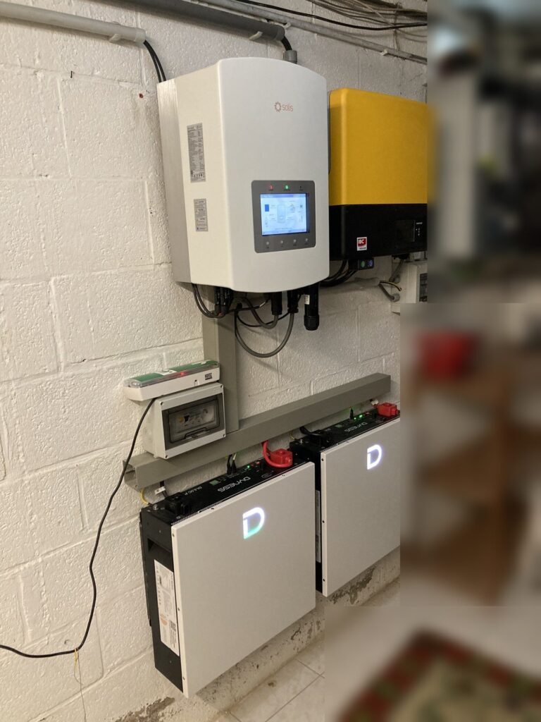 Thuisbatterij van 10,24 kWh met nieuwe omvormer in Zutendaal