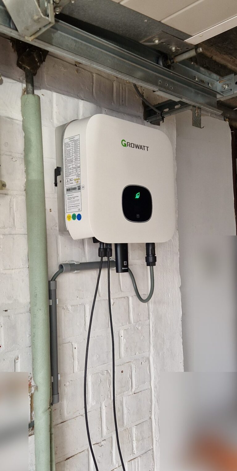 11 zonnepanelen met Growatt-omvormer in Aalst – foto 2