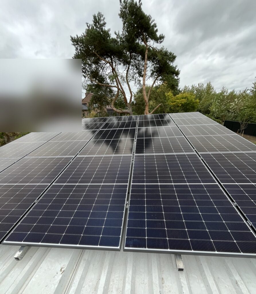 15 zonnepanelen in Bierbeek
