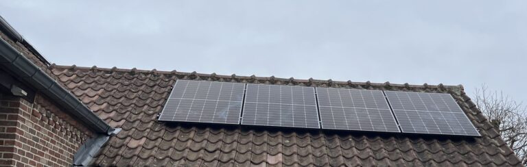 Uitbreiding met 8 zonnepanelen in Halen