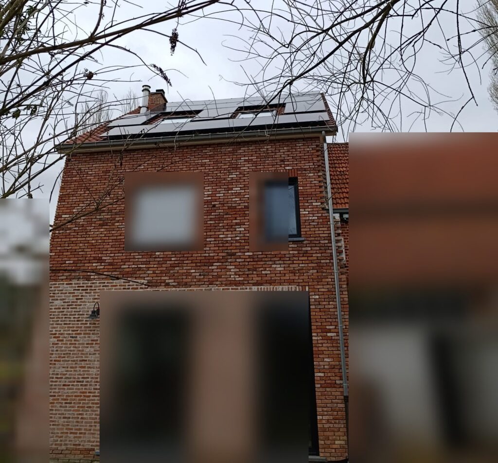 12 zonnepanelen en thuisbatterij van 10,66 kWh in Herselt