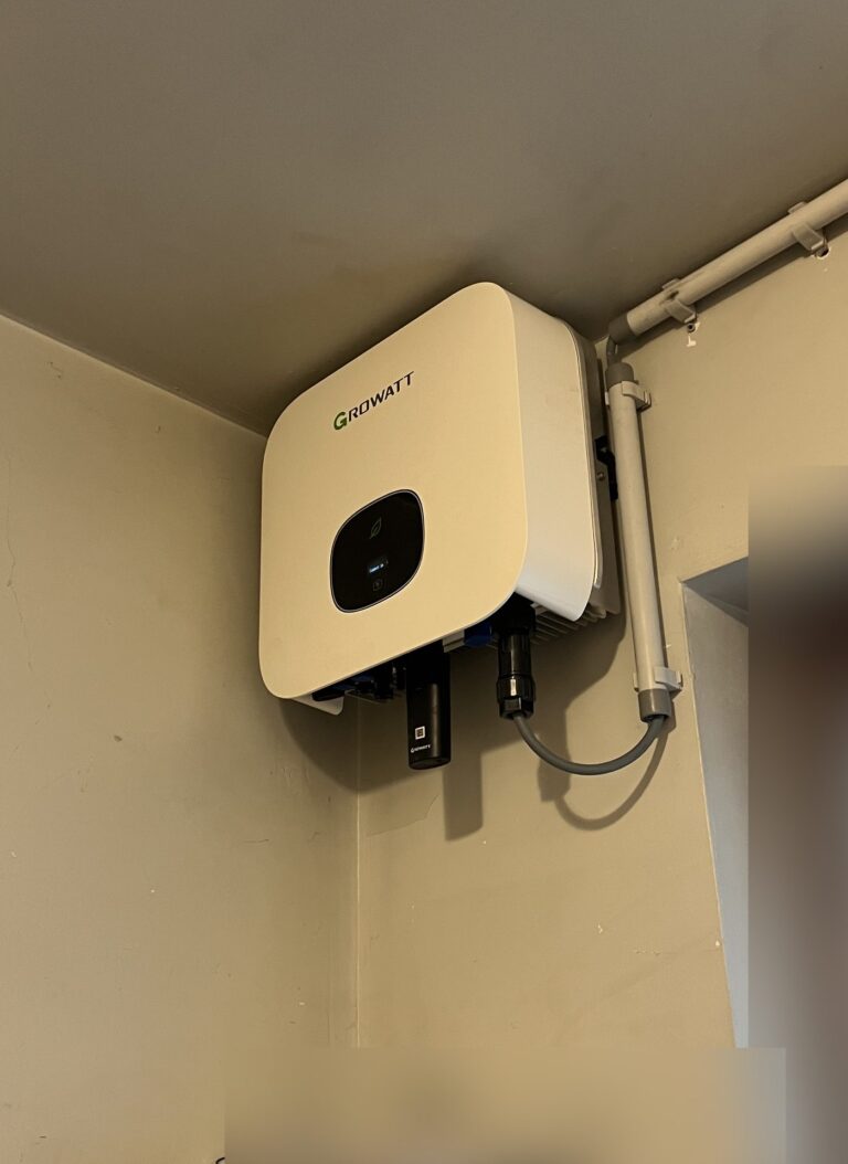 6 zonnepanelen met Growatt-omvormer in Olen – foto 2