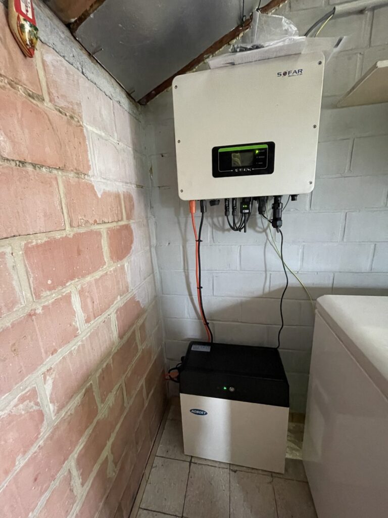 Zonnepanelen en thuisbatterij in Halle – foto 3
