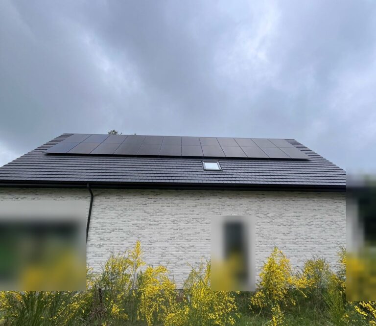 24 zonnepanelen en thuisbatterij van 10,66 kWh in Tremelo