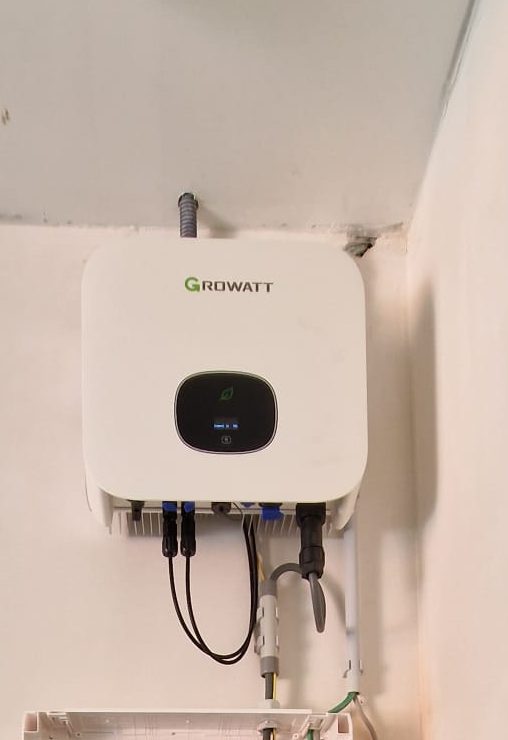 9 zonnepanelen met Growatt-omvormer in Westerlo – foto 2